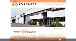Desktop Screenshot of italfeltro.com