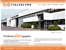 Tablet Screenshot of italfeltro.com